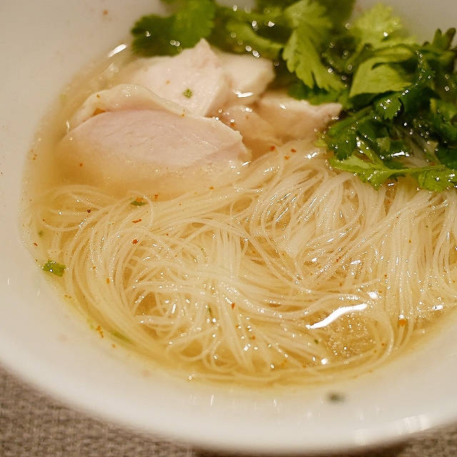 ママー　インスタントセンミーナムサイ　米粉細麺　ビーフン　クリアスープ　MAMA Rice Vermicelliの口コミ