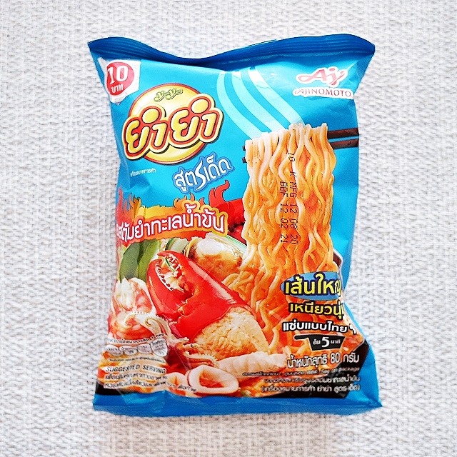味の素　インスタントラーメン　トムヤムシーフードクリーミー　トムヤムクン　TOM YUM SEAFOOD CREAMYの口コミ