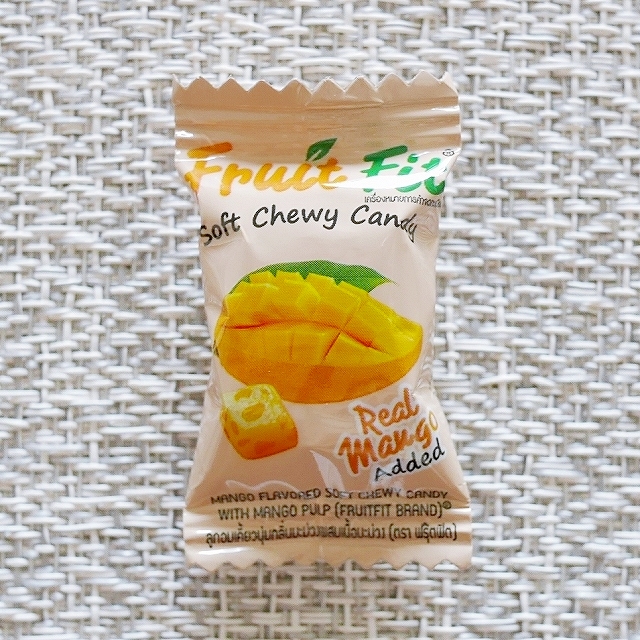 Fruit Fit Soft Chewy Candy フルーツフィット　ソフトチューイーキャンディー　リアルマンゴーの口コミ