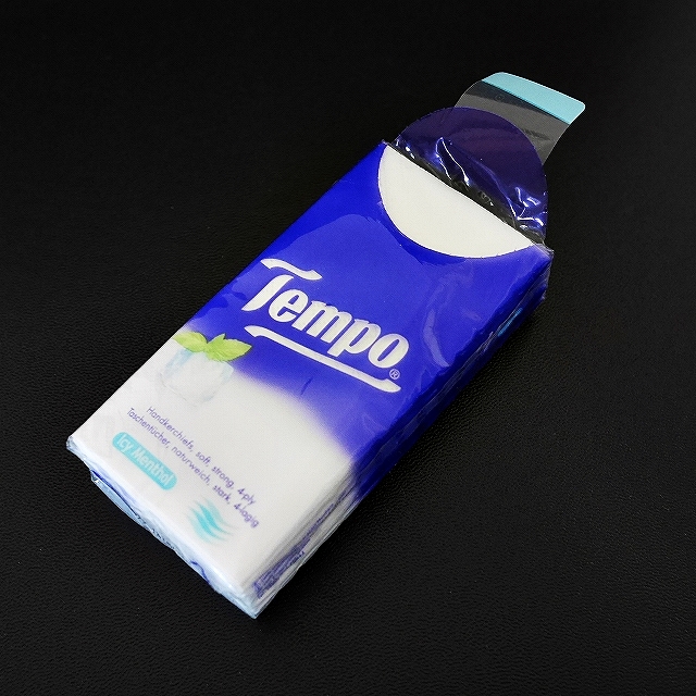 Tempo Regular Icy Menthol　テンポティッシュ　レギュラー　アイシーメンソール　10個入りの口コミ