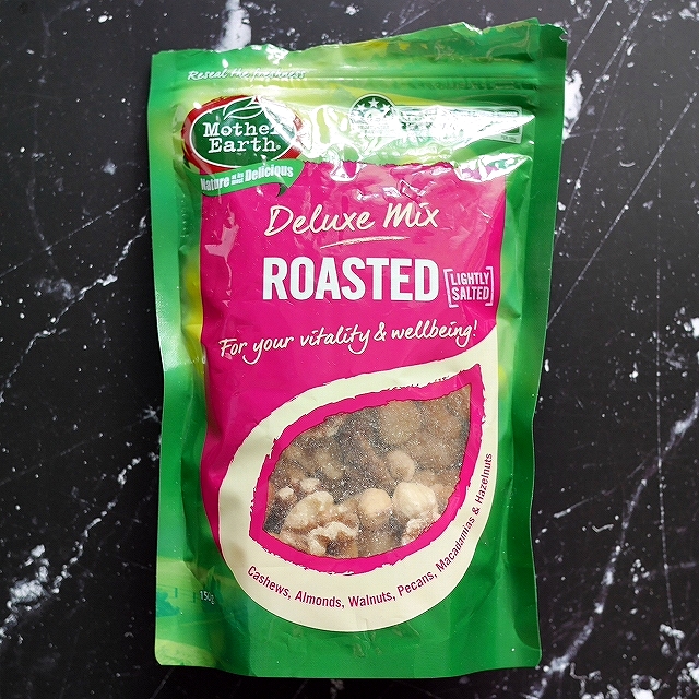 Mother Earth Deluxe Mix ROASTED マザーアース　デラックスミックスローステッドナッツ　有塩の口コミ