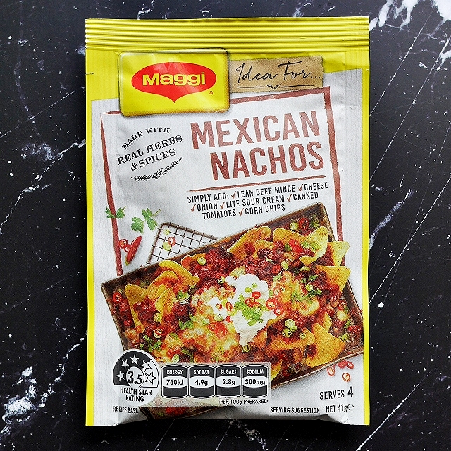 マギー　メキシカンナチョスの素　Maggi MEXICAN NACHOSの口コミ