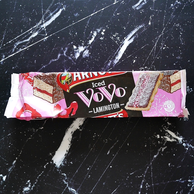 アーノッツ　アイスヴォヴォ　ラミントン　ビスケット　ARNOTT’S Iced VoVo LAMINGTONの口コミ