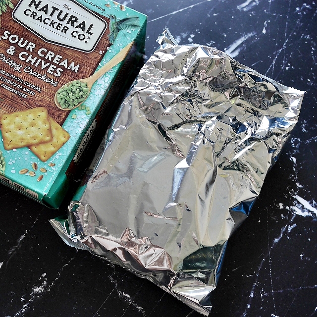 ナチュラルクラッカー　サワークリーム＆チャイブ　NATURAL CRACKER CO. 160gの口コミ