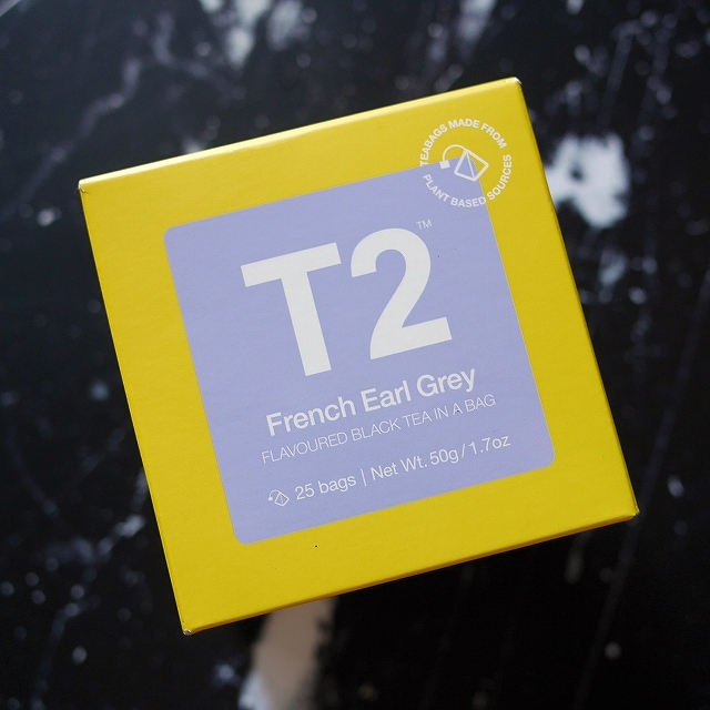 T2　フレンチアールグレイ　紅茶ティーバッグ　25個入り　French Earl Greyの口コミ