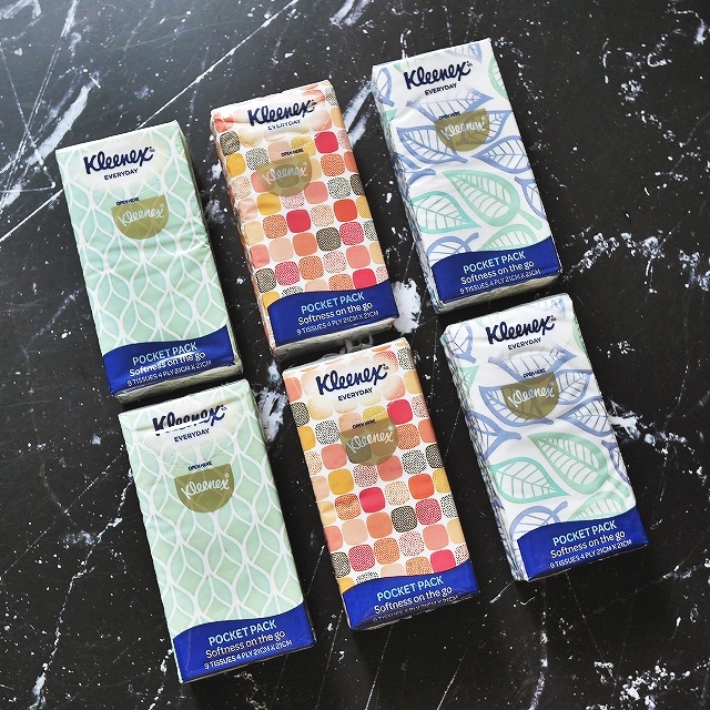 Kleenex EVERYDAY Softness on the go　クリネックス　エブリデイ　ティッシュ　紙ナプキンの口コミ