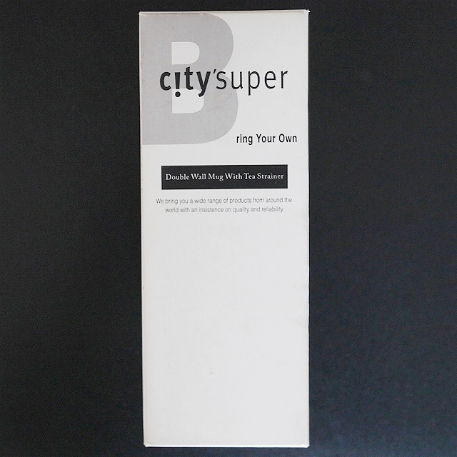 シティスーパー 茶漉し付き水筒 茶こし City Super マイボトル（小）ティーストレーナー付きダブルウォールマグの口コミ