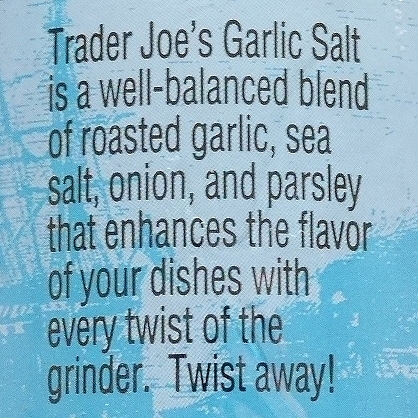 トレーダージョーズ　ガーリックソルト　Trader Joe's Garlic Saltの口コミ