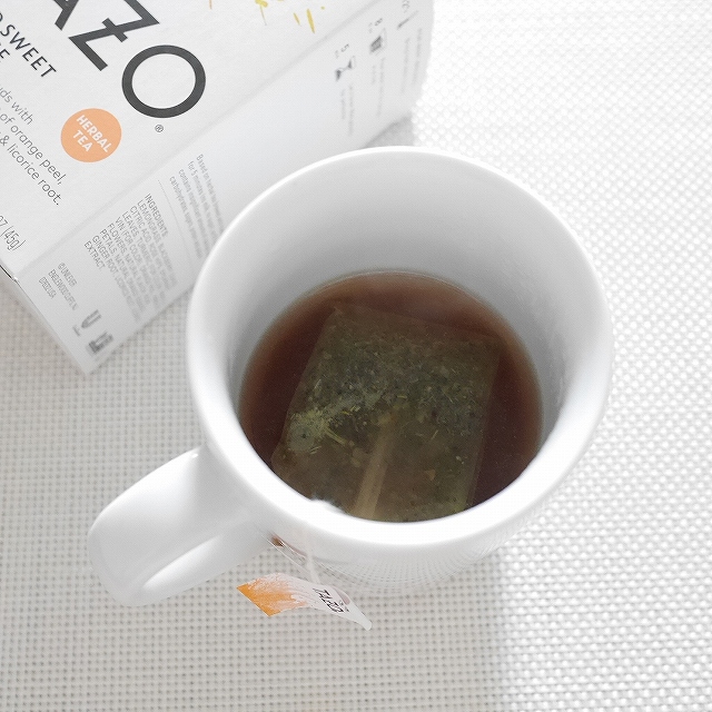 タゾティー　ワイルドスイートオレンジ　ハーブティー　ティーバッグ　20袋　TAZO WILD SWEET ORANGEの口コミ