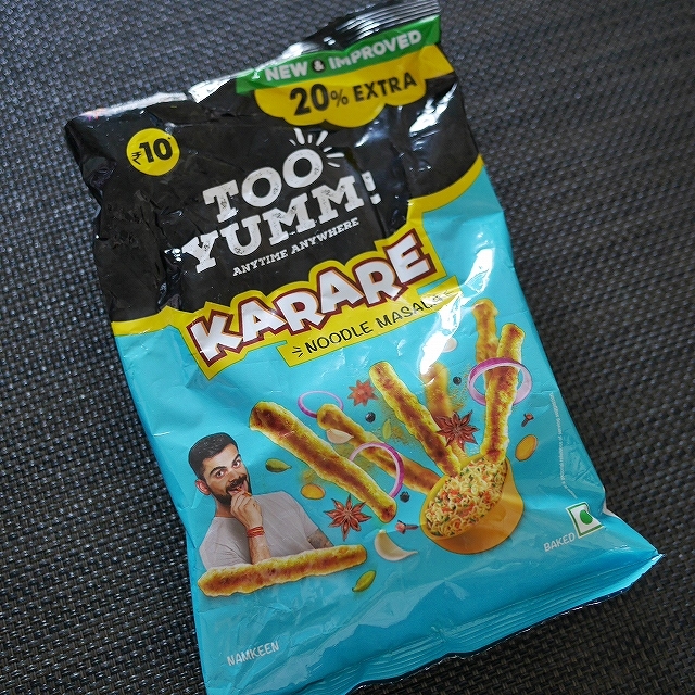 TOO YUMM! KARARE NOODLE MASALA　カラレ　ヌードルマサラ味の口コミ