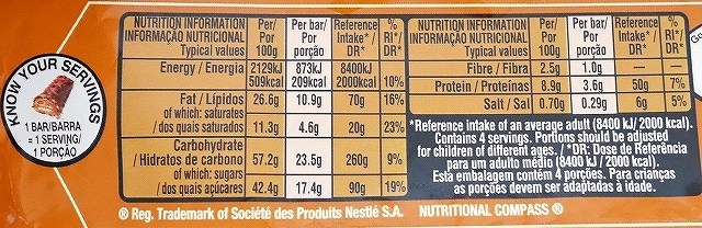 ネスレ　ライオン　ピーナッツチョコ　Nestle Lion Peanut Choco 4本入りの口コミ