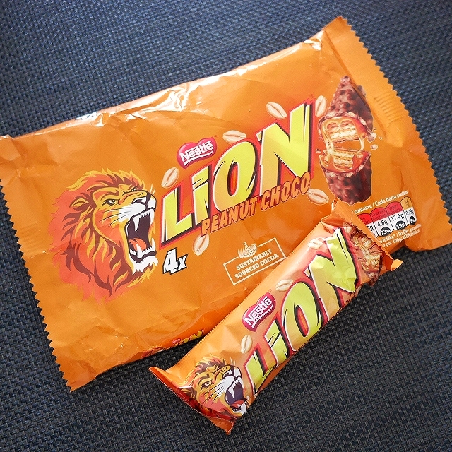 ネスレ　ライオン　ピーナッツチョコ　Nestle Lion Peanut Choco 4本入りの口コミ