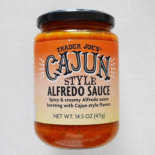 トレーダージョーズ　ケイジャンスタイルアルフレッドソース　Cajun Style Alfredo Sauceの口コミ