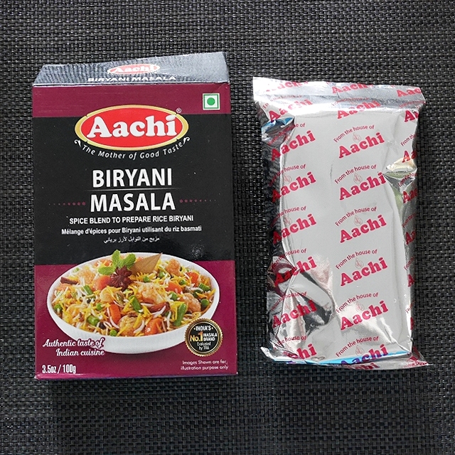 Aachi BIRYANI MASALA 100g　ビリヤニマサラパウダーの口コミ