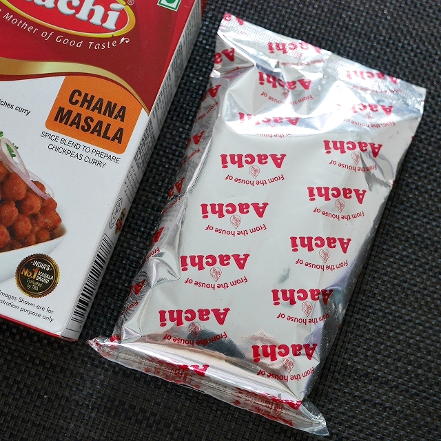 Aachi CHANA MASALA 100g　チャナマサラパウダーの口コミ