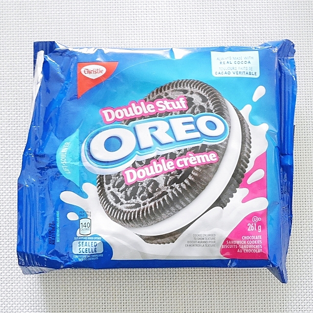 オレオダブルスタッフ　クリーム２倍　Double Stuf OREO 261gの口コミ