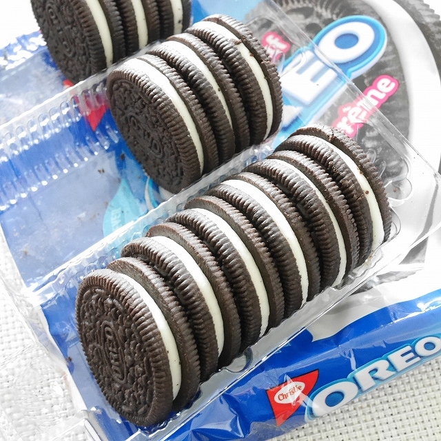 オレオダブルスタッフ　クリーム２倍　Double Stuf OREO 261gの口コミ