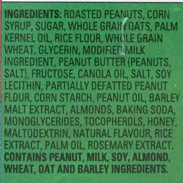 Nature Valley Granola Bars　ネイチャーバレー　スイート＆ソルティー　グラノーラバー　ピーナッツの口コミ