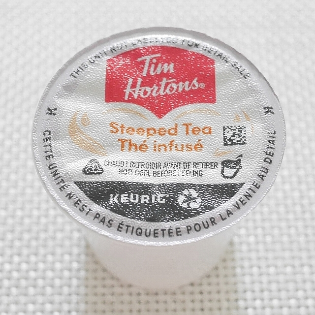 キューリグ　ティムホートンズ　オレンジペコブレンド紅茶　KEURIG Tim Hortons Steeped Tea の口コミ