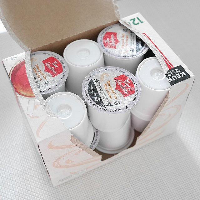 キューリグ　ティムホートンズ　オレンジペコブレンド紅茶　KEURIG Tim Hortons Steeped Tea の口コミ