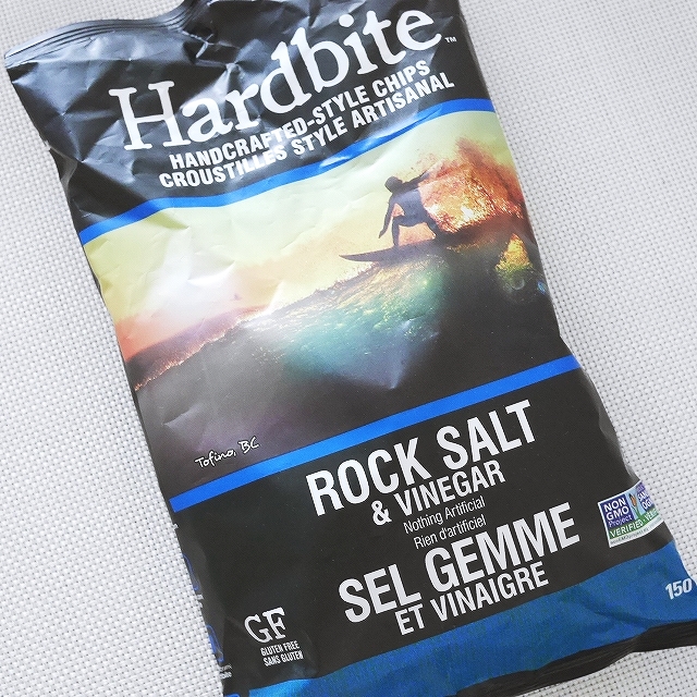 ハードバイトポテトチップス　ロックソルト＆ビネガー　Hardbite Chips ROCK SALT & VINEGARの口コミ