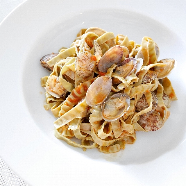 LIVIVA FETTUCCINE EDAMAME PASTA　オーガニックえだ豆パスタ　フェットチーネの口コミ