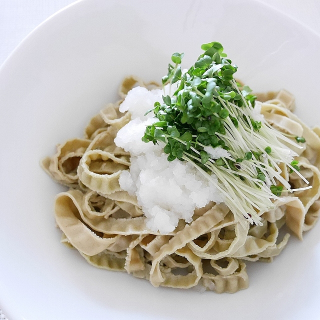 LIVIVA FETTUCCINE EDAMAME PASTA　オーガニックえだ豆パスタ　フェットチーネの口コミ
