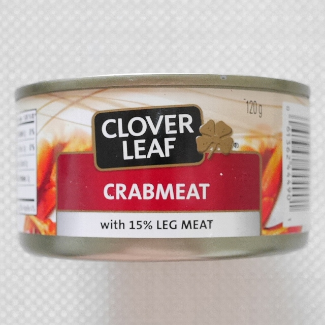 CLOVER LEAF CRABMEAT with 15% LEG MEAT　クローバーリーフ　クラブミート　カニ缶の口コミ