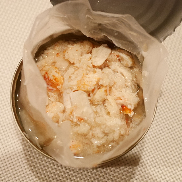 CLOVER LEAF CRABMEAT with 15% LEG MEAT　クローバーリーフ　クラブミート　カニ缶の口コミ
