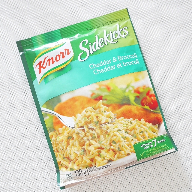 クノール　チェダー＆ブロッコリー　ビーフン　Knorr Sidekicks Cheddar & Broccoliの口コミ