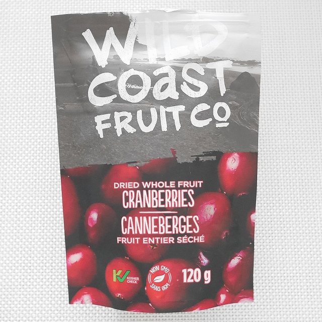 ワイルドコーストフルーツ　ドライクランベリー　WILD COAST FRUIT CO DRIED CRANBERRIESの口コミ