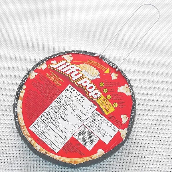jiffy pop BUTTER　ジフィーポップバター風味ポップコーンの口コミ