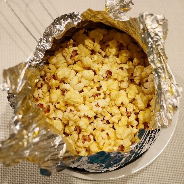 jiffy pop BUTTER　ジフィーポップバター風味ポップコーンの口コミ