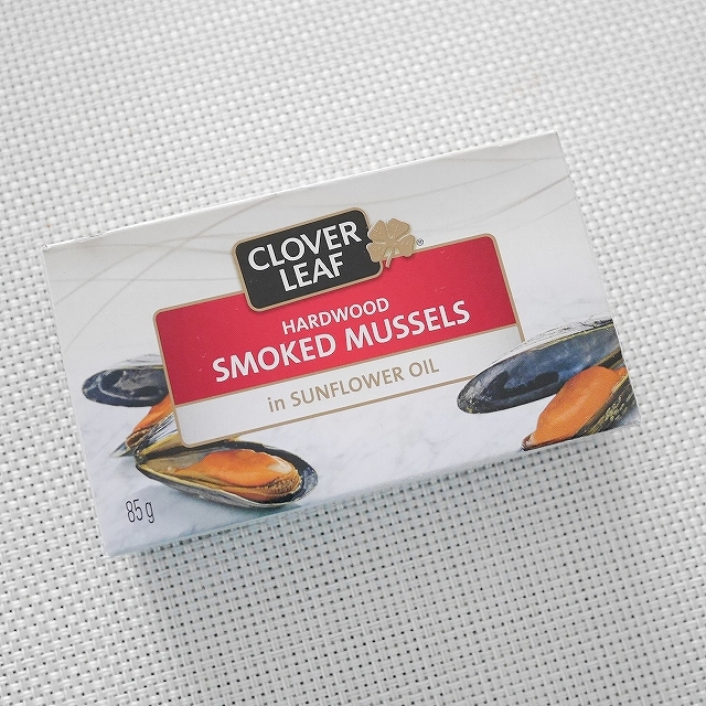 CLOVER LEAF SMOKED MUSSELS　クローバーリーフ　スモークムール貝のオイル漬けの口コミ