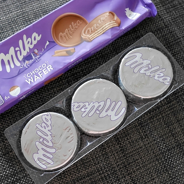 milka CHOCO WAFER 180g　ミルカ　チョコウエハースの口コミ