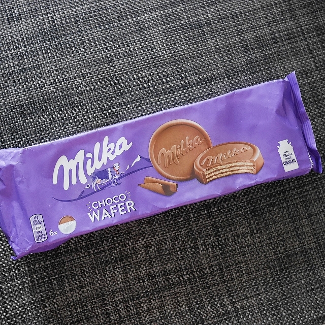 milka CHOCO WAFER 180g　ミルカ　チョコウエハースの口コミ