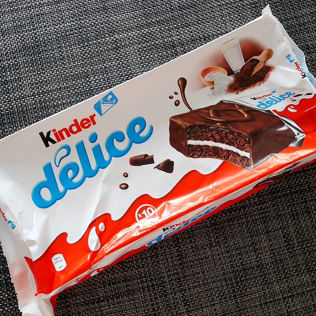 Kinder delice　キンダーデリス　チョコレートケーキ　10個入りの口コミ