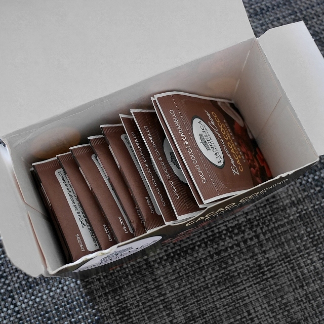 L'Angelica CACAO COCCO & CARAMELLO Emozioni al Cacao カカオティーの口コミ