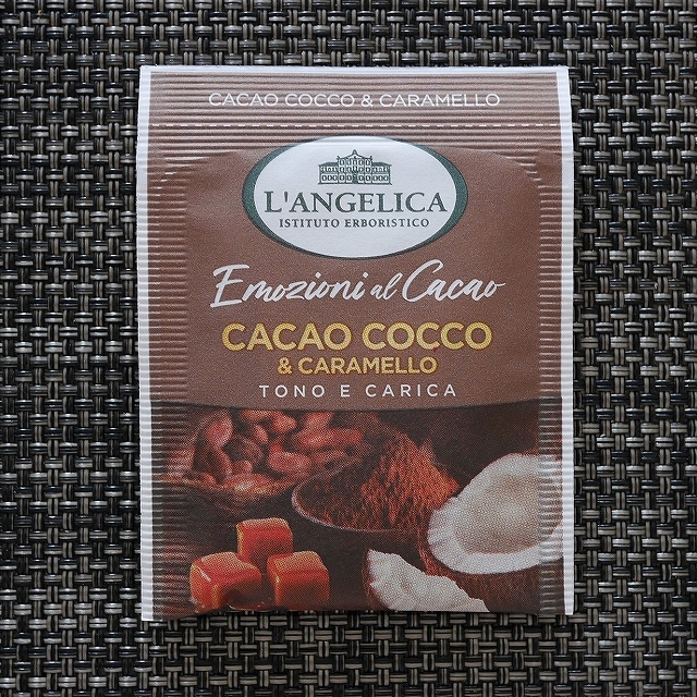 L'Angelica CACAO COCCO & CARAMELLO Emozioni al Cacao カカオティーの口コミ