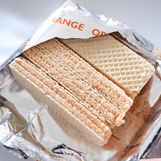 Dukes Waffy ORANGE　デュークス　ワッフィー　ウエハース　オレンジ　75gの口コミ
