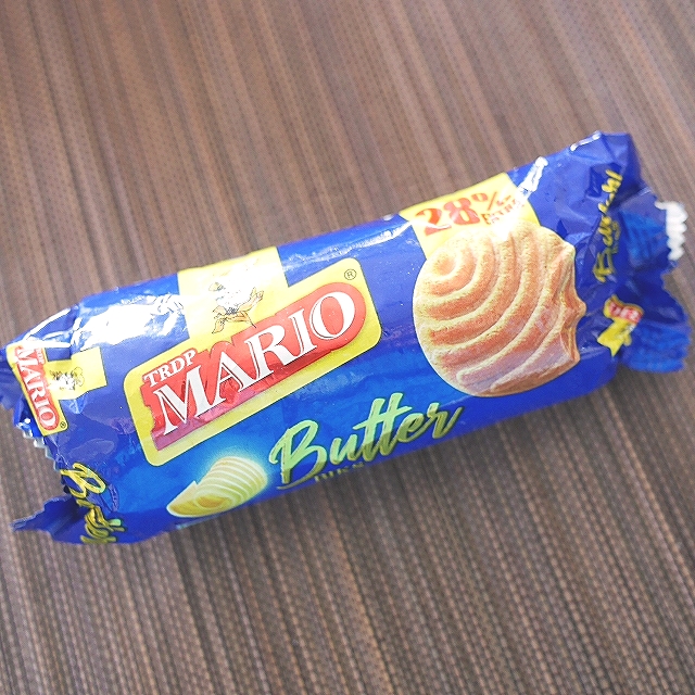 TRDP MARIO Butter BIKS　マリオ　バタービスケット　クッキー　82gの口コミ