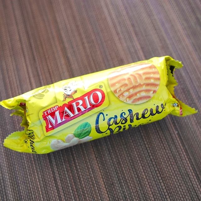 TRDP MARIO Cashew BIKS　マリオ　カシューナッツビスケット　クッキー　82gの口コミ