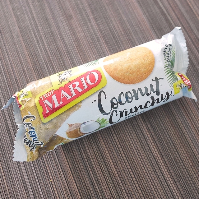 TRDP MARIO Coconut Crunchy BISCUITS　マリオ　ココナッツクランチービスケット　82gの口コミ