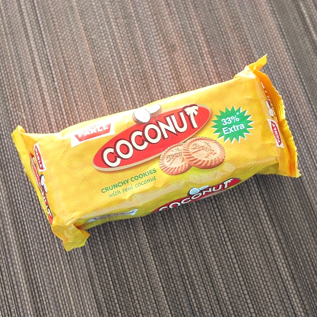 PARLE COCONUT CRUNCHY COOKIES 96g　パール　ココナッツクランチークッキーの口コミ