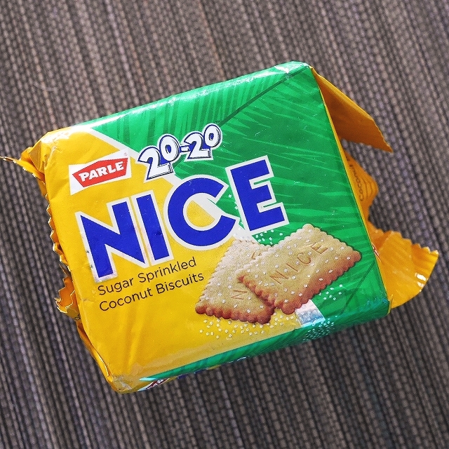 PARLE 20-20 NICE　パール　ナイス　ココナッツビスケット　クッキーの口コミ