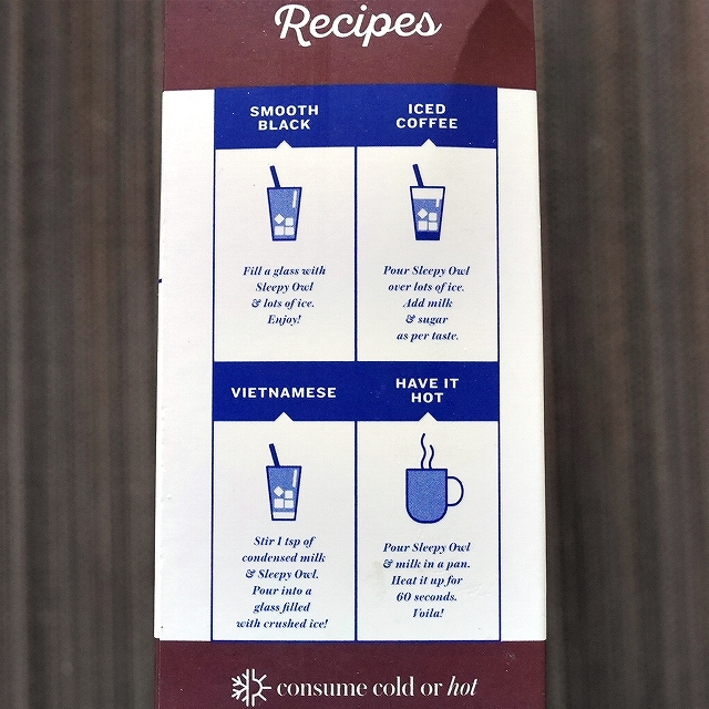 スリーピーオウル　コールドブリューコーヒー　ダークロースト　３袋　SLEEPY OWL Cold Brew COFFEEの口コミ