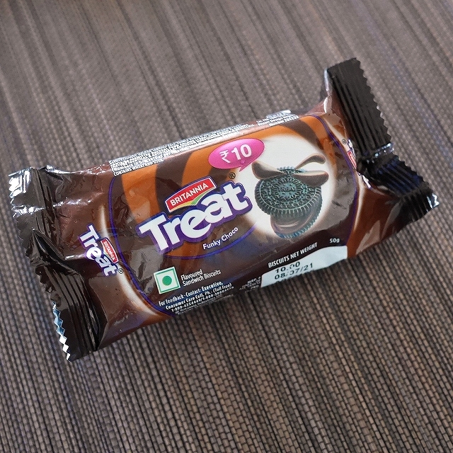 BRITANNIA Treat Funky Choco　ブリタニア　トリート　ファンキーチョコクッキー　50gの口コミ