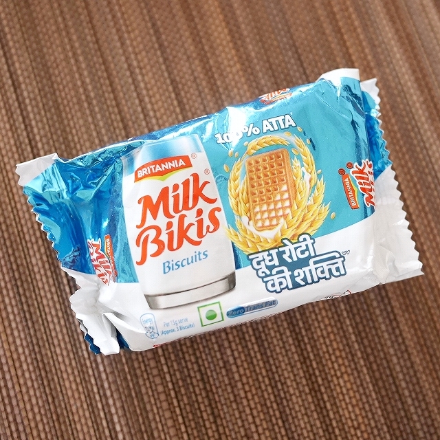 BRITANNIA Milk Bikis Biscuits 100% ATTA　ブリタニア　ミルクビキィスビスケットの口コミ