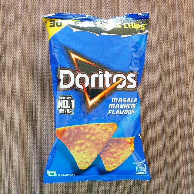 Doritos MASALA MAYHEM　ドリトス　マサラメイヘム味　66gの口コミ
