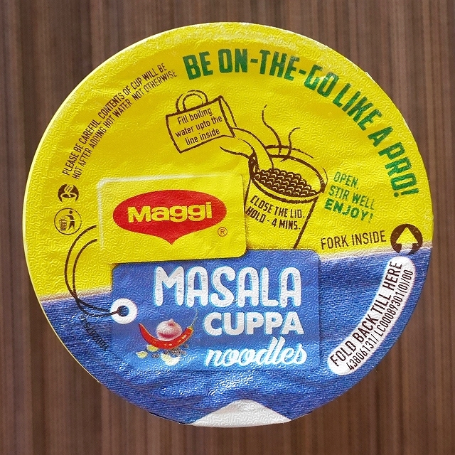 Maggi MASALA CUPPA noodles　マギー　マサラカッパヌードルの口コミ